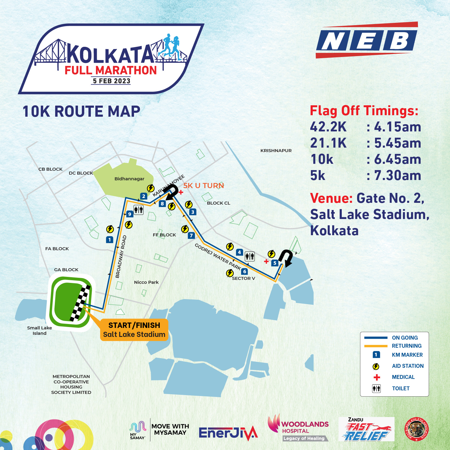 Kolkata Full Marathon 2024 Registration & 2023 Results